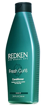 Fresh Curls Conditioner smooths, detangles and moisturizes curls without weighing them down