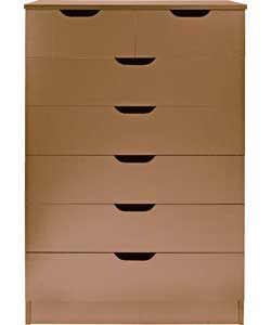 Unbranded Reese 5   2 Drawer Chest - Oak