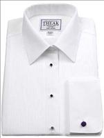 Unbranded Regular Collar Neat Pleat Front Dress Shirt by