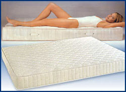 This is our original, firm orthopaedic mattress. It has been vacuum packed using  a patented