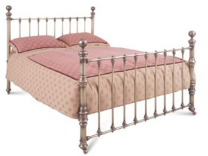 Relyon- Oxford Classic- 4FT 6&quot; Double- Hand Polished Bedstead
