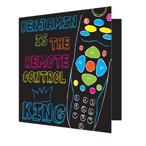 Unbranded Remote Control King Card