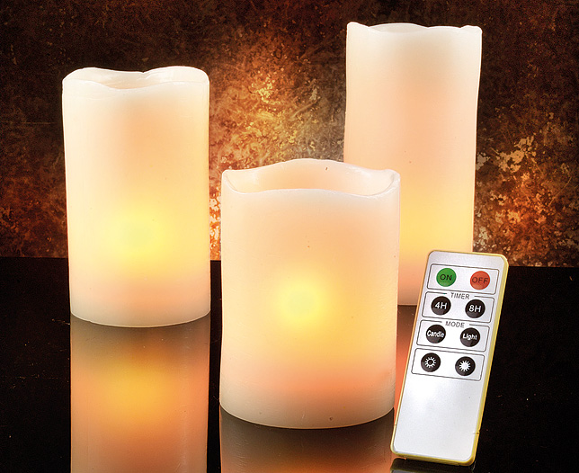 Unbranded Remote Control Moon Candles