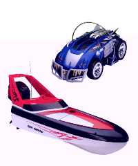Remote Control Whiplash and Sea Arrow - Red and Blue