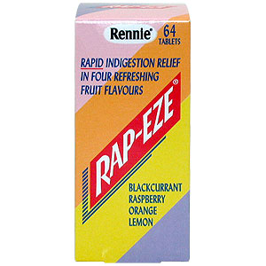 Rennie Rap-eze Assorted Tablets - Size: 64