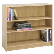Reno 3 Shelf Bookcase 80cm- Oak effect
