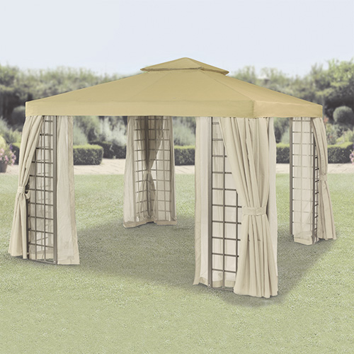 Unbranded Replacement Canopy for Beige Suntime Deluxe 3m