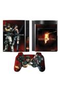 Resident Evil 5 PS3 Controller Faceplate &