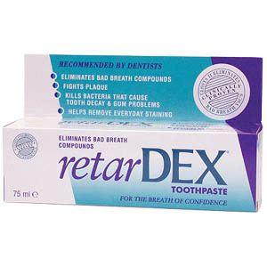 Retardex Toothpaste for fresh breath and good oral
