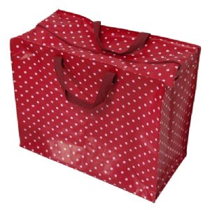 Unbranded Reusable Shopping Bags and Storage Bags - Polka