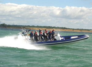 Unbranded RIB powerboat blast (for two)