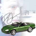 Rick Yune Signed Zao Jaguar XKR Die Another