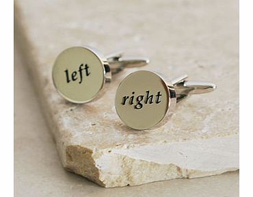 This Fabulous set of Right and Left Cufflinks by Harvey Makin would make the perfect gift for the man who likes to good and could do with a hand when it comes to left and right!This gift contains a set of cufflinks from the Harvey Makin range  each o