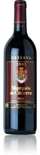 Unbranded Rioja Reserva 2001 Marquandeacute;s de Candaacute;ceres (75cl)