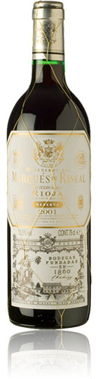 Unbranded Rioja Reserva 2002 Marquandeacute;s de Riscal (2l)