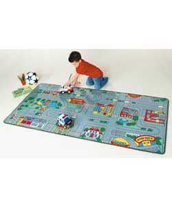 Classic rug for children to play on.100% nylon pil