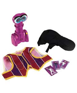 Kids can pretend to be Robbie Rotten. Dress up set comes with wig, vest, periscope and 3 Robbie Rott