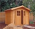 Unbranded Robert Log Cabin: 2m x 2.6m - Robert Log Cabin