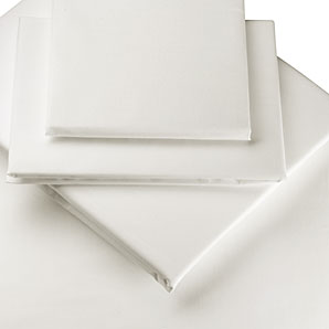 Rock Cotton Flat Sheet- Ivory- Single