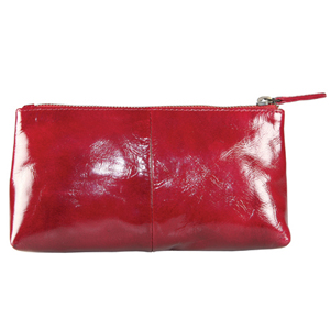 A useful patent leather cosmetics bag from Jones Bootmaker. Perfect for your cosmetics and make up w
