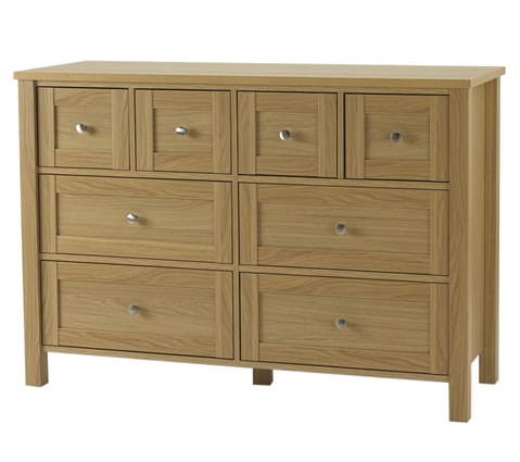 Unbranded Roebuck Light Oak Merchant chest of drawers