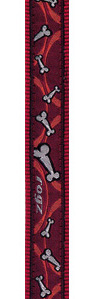Fun matching collars and leads made from extra thick webbing with rounded edges to eliminate any cha
