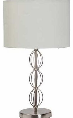 Unbranded Rohna Table Lamp - Silver