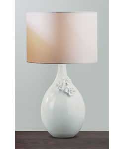 Unbranded Rosanna White Ceramic Table Lamp