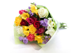 Unbranded Rose and Freesia Bouquet
