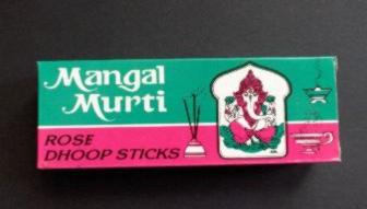 Dhoop is like solid logs of incense. Burn a log and it kicks off tons of smoke quickly making any