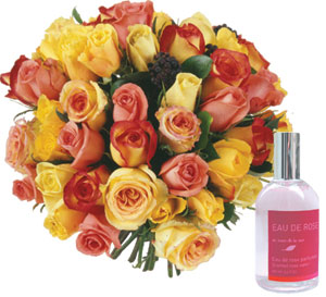 Roses and fragrances gold 35 roses