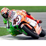 Minichamps has announced a 1/12 Riding Figure of Valentino Rossi from the 1998 Imola GP 250 race.