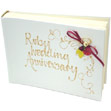 Ruby Wedding Hand Painted Silk Album