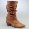 Unbranded Ruched Mid Boots