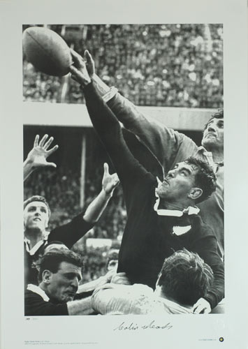 Rugby Greats Series: Signed by Colin Meads