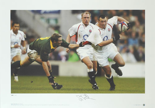 Rugby Greats Series: Signed by Steve Thompson