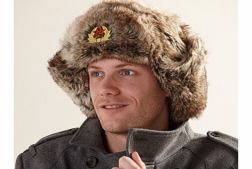 Ushanka hats became standard issue for Soviet troops after huge numbers of them died of the cold during the Winter War of 1939-1940. Meaning literally ear hat, the Ushanka is probably the most protective winter hat ever created, with thick fur flap