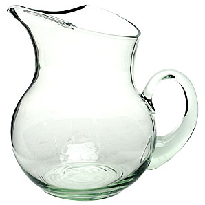 Rustic glassware made in Spain from recycled glass - great for informal occasions