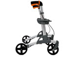 Super light and simply designed, this rollator is so easy to collapse and can be easily adjusted for