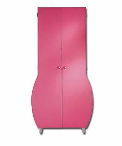 San Diego 2 Drawer Wardrobe