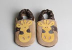 Unbranded Sand Giraffe Shoes (Ages 0-6 Months)