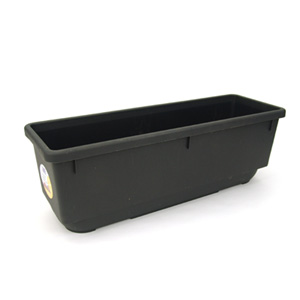 Unbranded Sankey Plantation Trough - Black 45cm/18 Inch