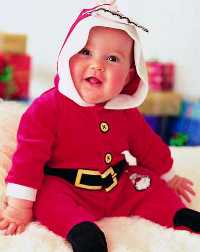 Childrens Dressing Up Clothes - Santa Dressing Up Outfit - 12 Months