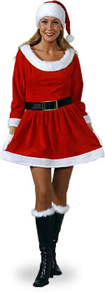 Santa Girl Dress (UK size 10)