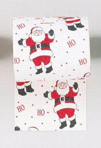 Santa toilet tissue