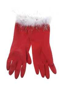 Santa Washing Up Gloves