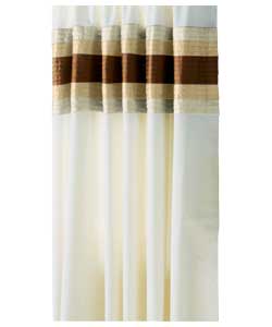Unbranded Sarah Pintuck Mocha Curtains - 66 x 72 inches