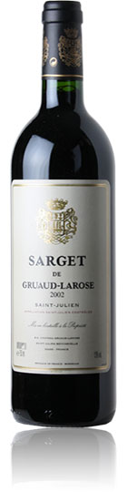 Unbranded Sarget de Gruaud Larose 2001, St-Julien