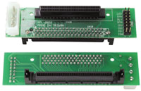 SCA-80 Female to SCSI-III 68 Ultra2 Wide Female