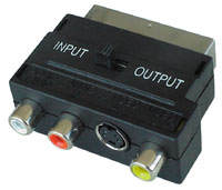 SCART Adapter (S-Video  Composite & Audio)